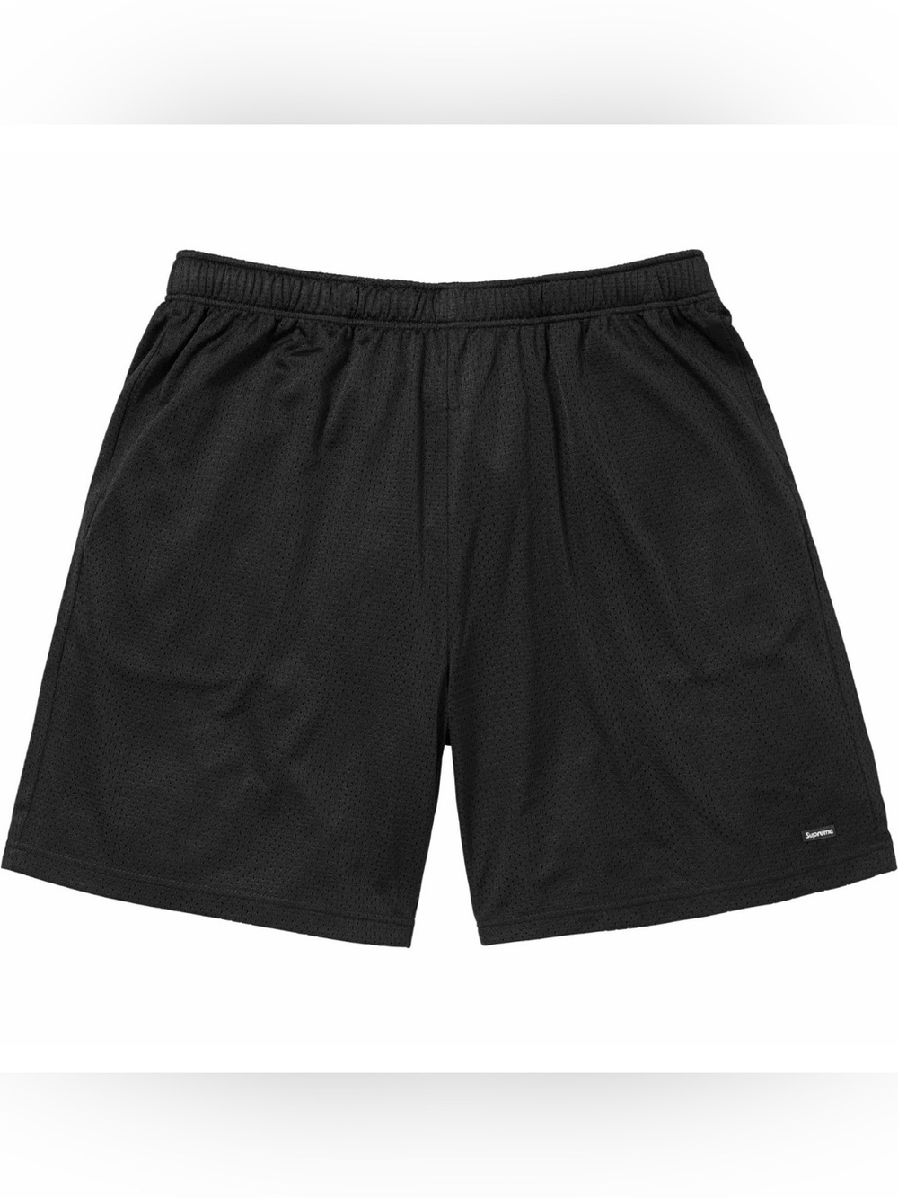 Supreme Small Box Logo Baggy Mesh Shorts SS24 Men’s Size Large, Black